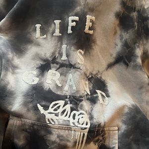 Mens g eazy hoodie “life is grand”